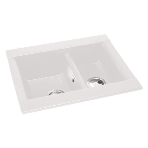 Aspekt 1.5 Bowl Granite Kitchen Sink Without Drainer