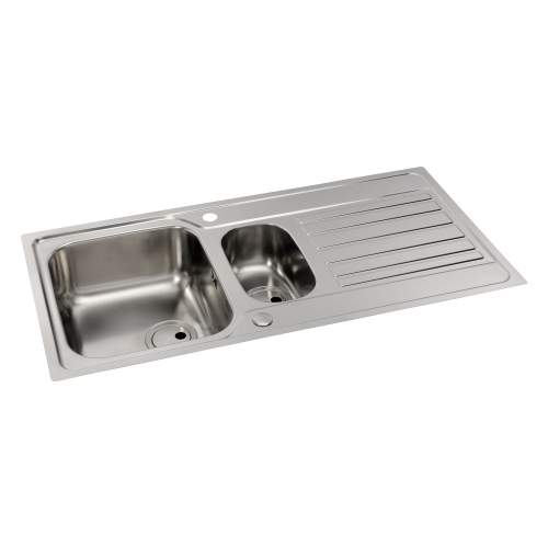 CONNEKT Flush-Fit 1.5 Bowl Kitchen Sink