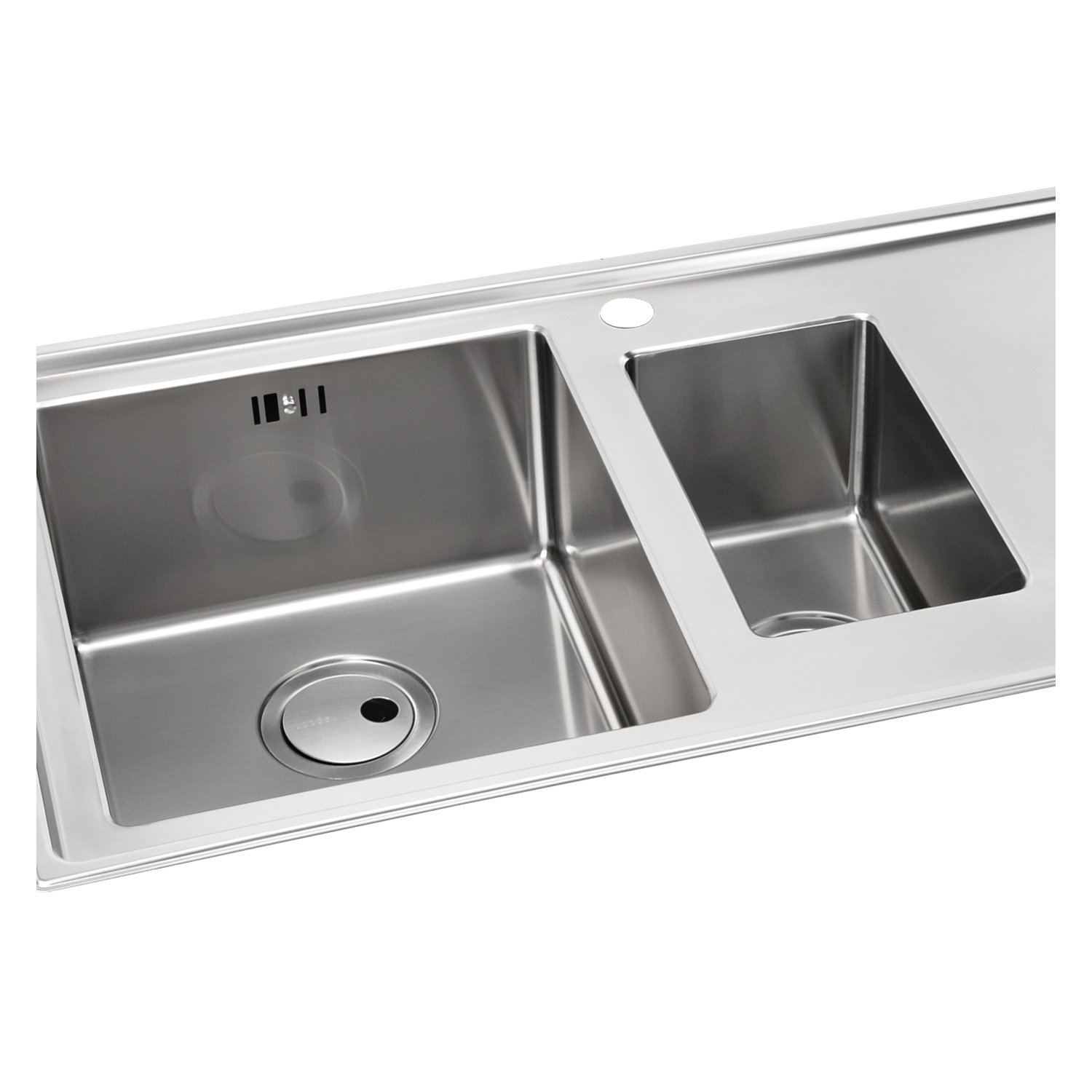 Abode Aw5031 Theorem 1 5 Bowl Kitchen Sink Sinks Taps Com