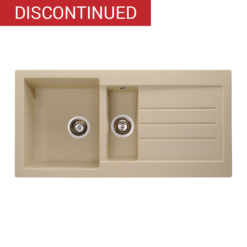 Abode AW3119 XCITE 1.5 Bowl Granite Kitchen Sink