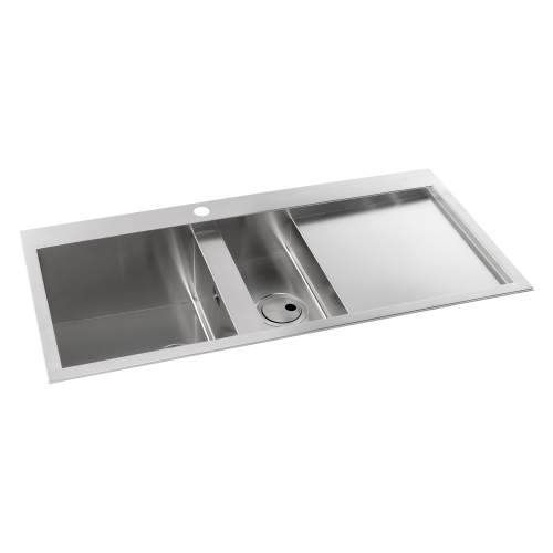 Metrik 1.5 Bowl Stainless Steel Kitchen Sink