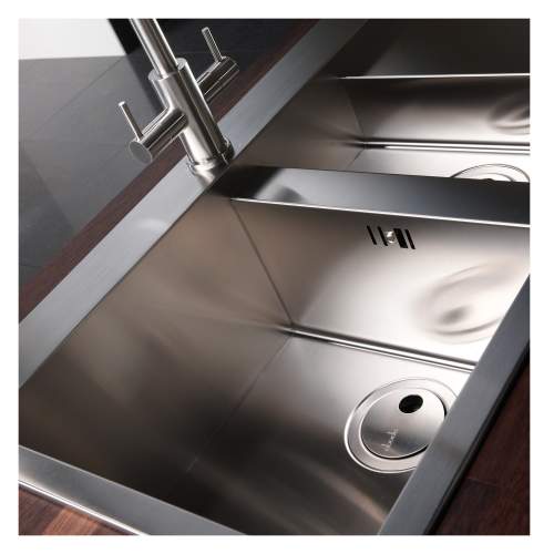 Metrik 1.5 Bowl Stainless Steel Kitchen Sink