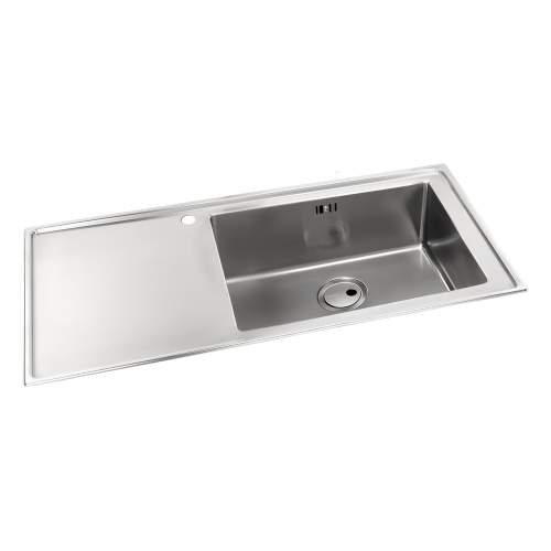 Theorem 1.0 Bowl Stainless Steel Kitchen Sink