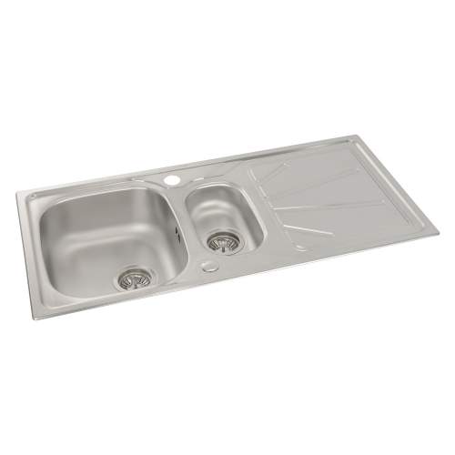 TRYDENT 1.5 Bowl Kitchen Sink