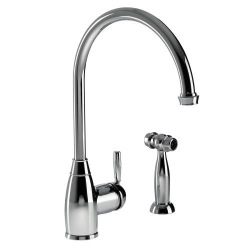 BROMPTON Single Lever Mixer Kitchen Tap With Handspray