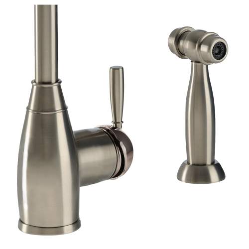 BROMPTON Single Lever Mixer Kitchen Tap With Handspray