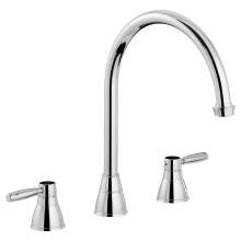 BROMPTON 3 Part Mixer Kitchen Tap