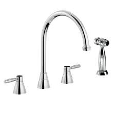 BROMPTON 3 Part Mixer Kitchen Tap with Handspray