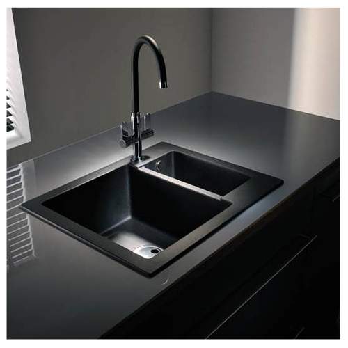 LINEAR NERO Spout Kitchen Tap