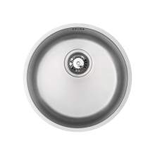 RUBUS 101B Circular Inset Kitchen Sink