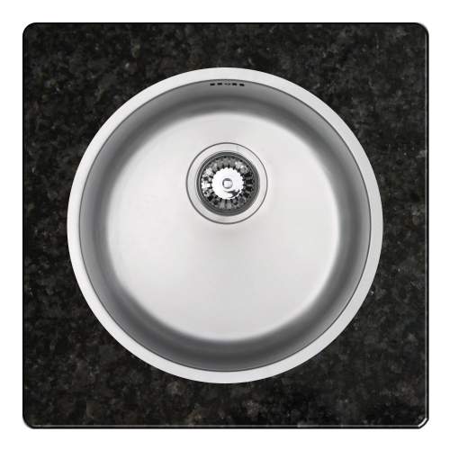 RUBUS 101B Circular Inset Kitchen Sink