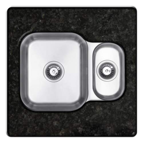 RUBUS 150UR Undermount 1.5 Bowl Kitchen Sink