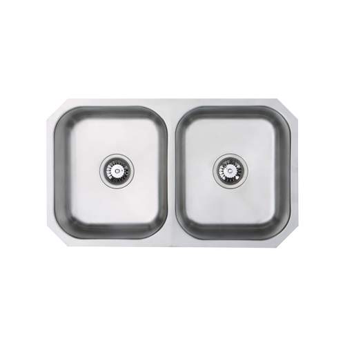 RUBUS 3535U Undermount 2.0 Bowl Kitchen Sink