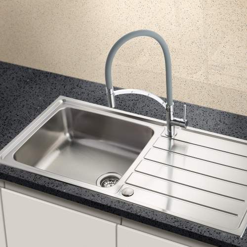 Siena 100L 1.0 Bowl Sink and Drainer