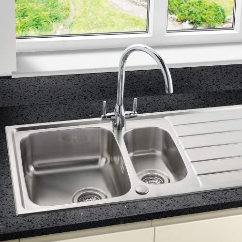 Siena 150 1.5 Bowl Sink and Drainer