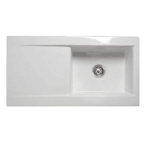 VECCHIO-DS2 1.0 Bowl Ceramic Kitchen Sink