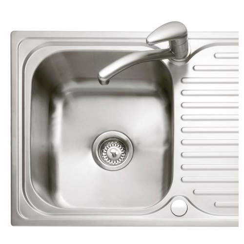 DOVE 100 Stainless Steel Inset Kitchen Sink & Drainer