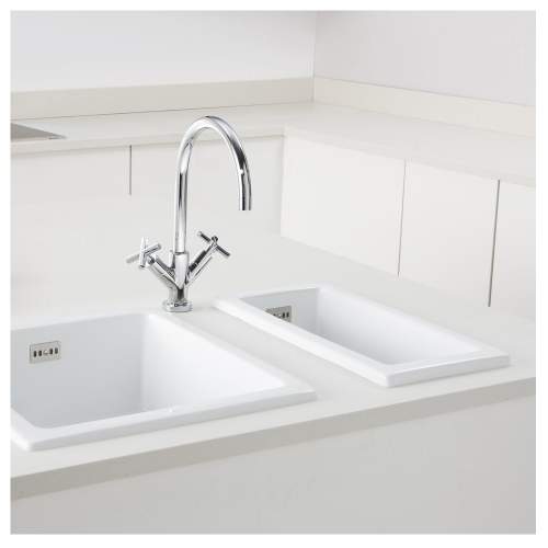 HAMPSHIRE White Kitchen Sink