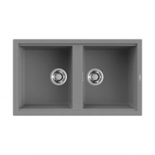 Best 450 2.0 Bowl Inset Granite Kitchen Sink - Grey