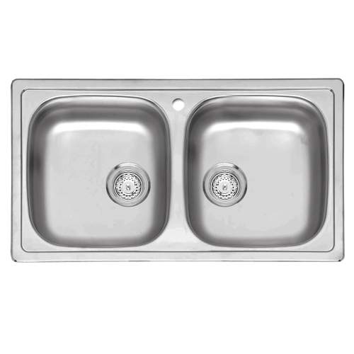 BETA 20 Double Bowl Kitchen Sink