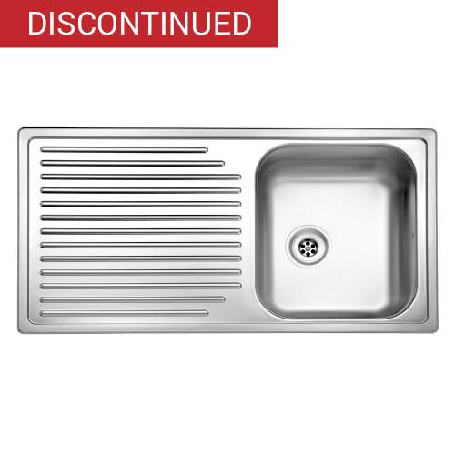 DUCHESS Single Bowl Kitchen Sink and Drainer - RP160S