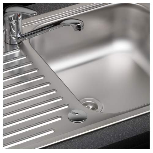 DUCHESS Single Bowl Kitchen Sink and Drainer - RP160S