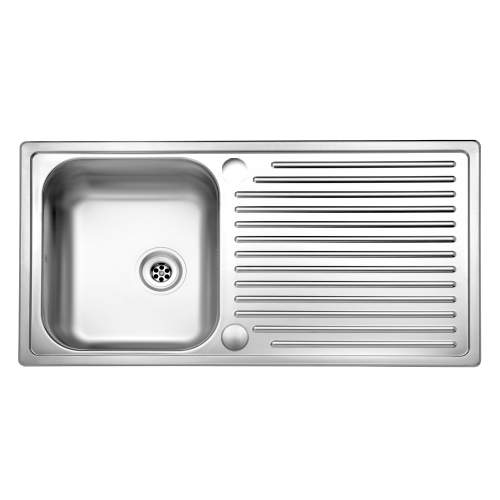 DUCHESS Single Bowl Kitchen Sink and Drainer - RP160S