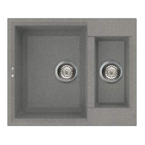 Easy 150 1.5 Bowl Inset Granite Kitchen Sink - Grey