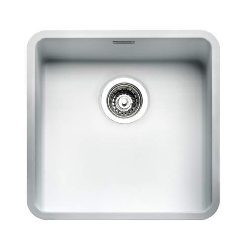 Regi-Color OHIO 40x40 Single Bowl Kitchen Sink - Arctic White