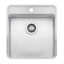 Regi-Color OHIO 40x40 with Tapwing Single Bowl Kitchen Sink - Arctic White