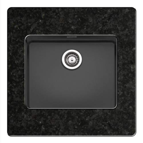 Regi-Color OHIO 50x40 Single Bowl Kitchen Sink - Midnight Sky