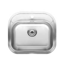 ORLANDO L Single Bowl Kitchen Sink with Tap Ledge - RF317S
