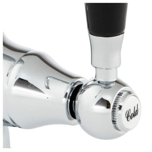 BROOKLYN Black Lever Kitchen Tap