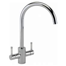 Genesis Twin Lever Kitchen Tap