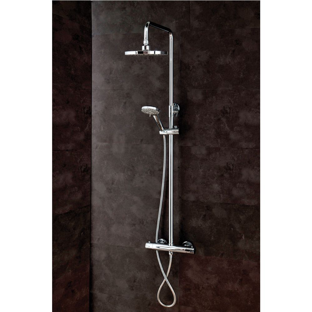 Deana Round Style Thermostatic Shower Kit