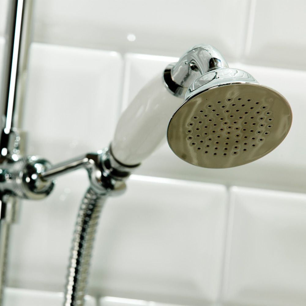 traditional shower diverter