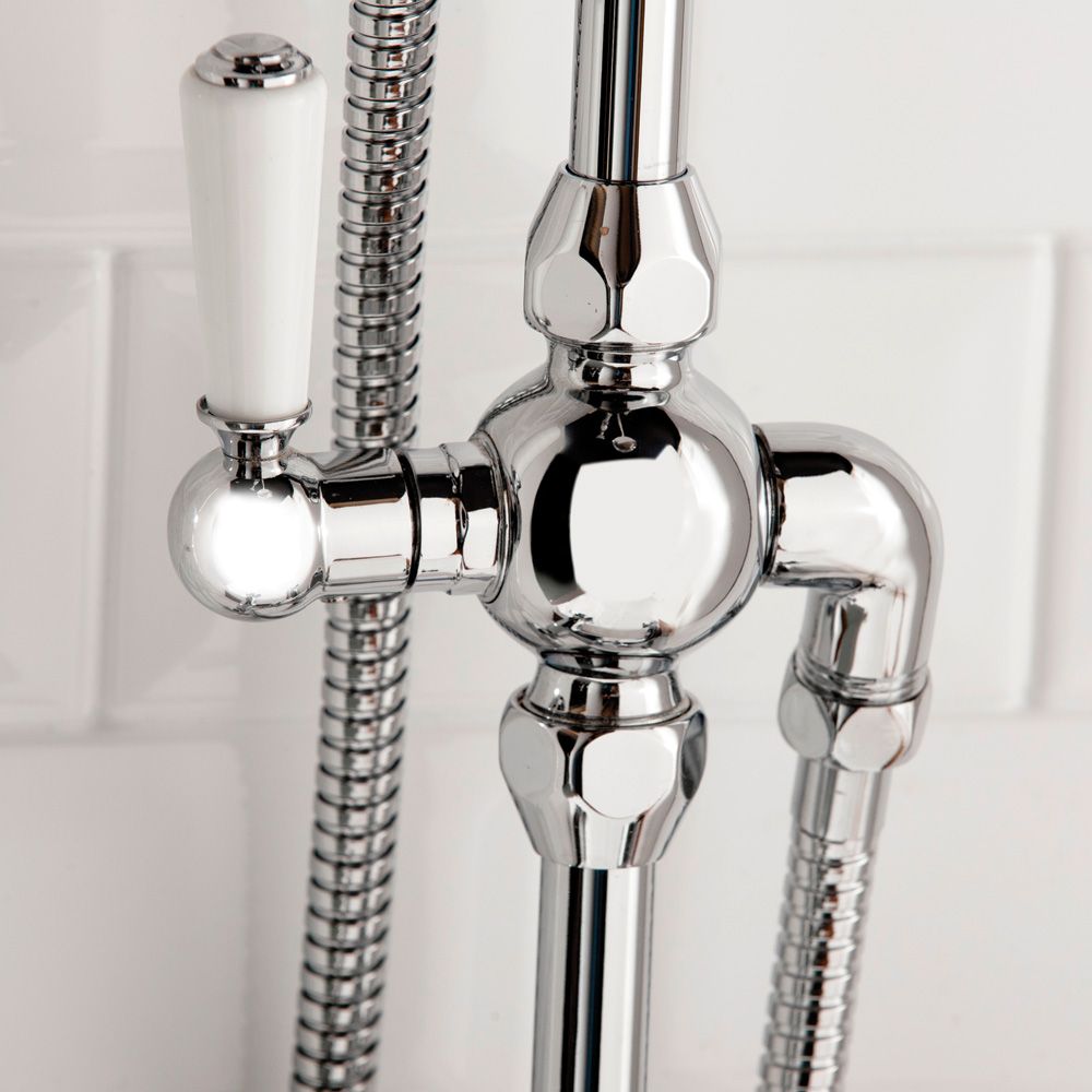 traditional shower diverter