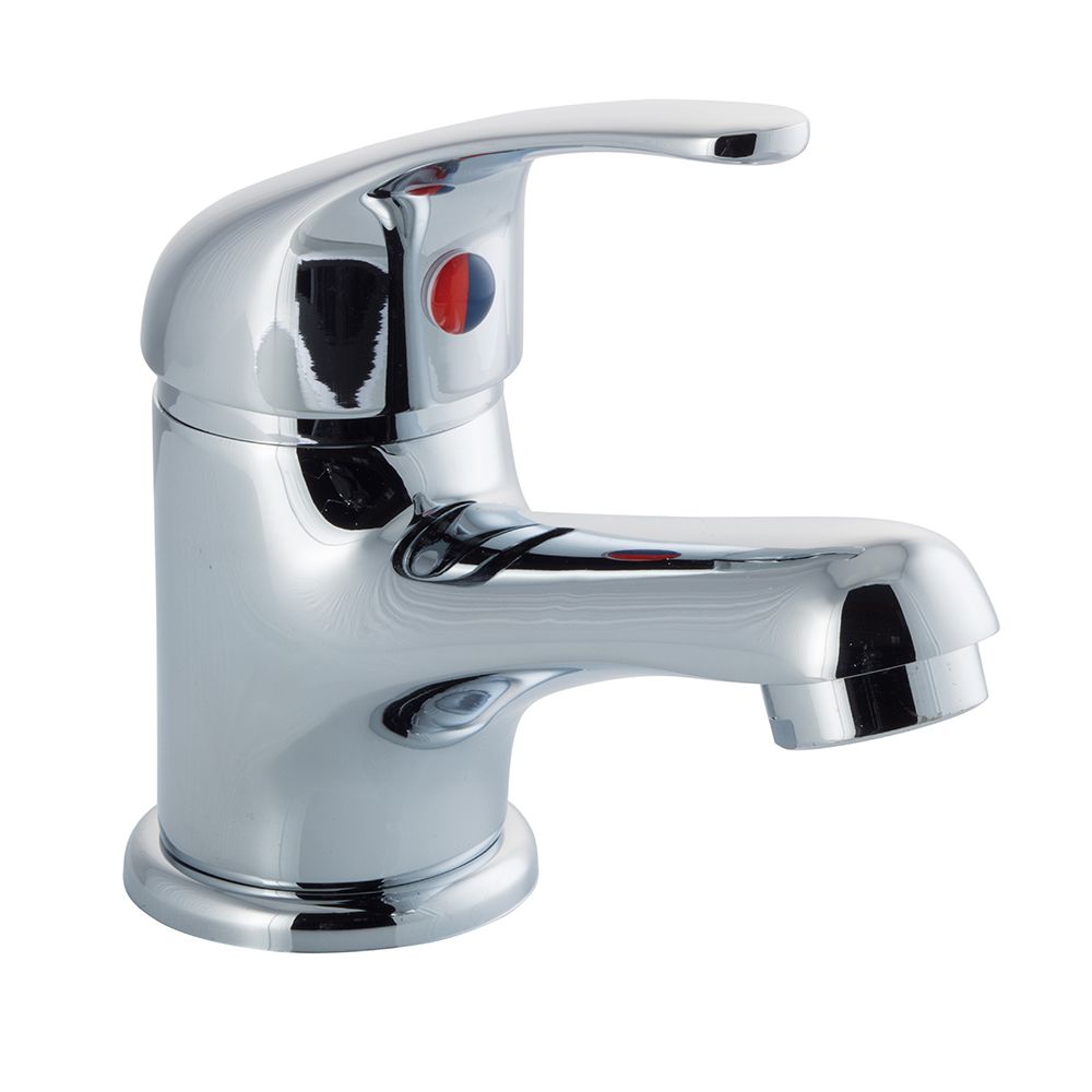 Aquabro RIO Monobloc Bathroom Basin Mixer Tap