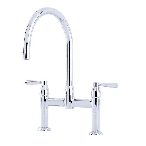 4293 Twin Lever Bridge Kitchen Tap