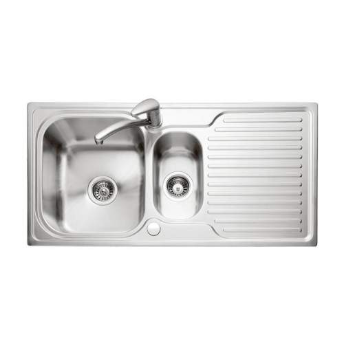 DOVE 150 Stainless Steel Inset Kitchen Sink & Drainer