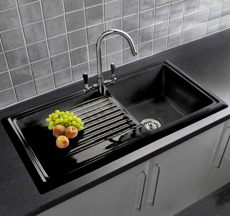 Reginox RL404 Ceramic Sink with Brooklyn Tap - Sinks-Taps.com