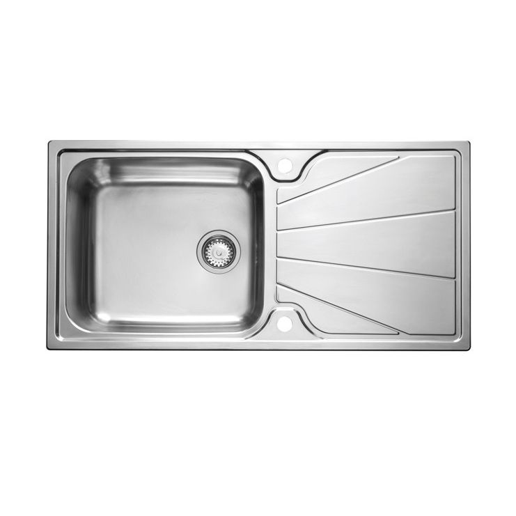 Astracast 1.0 Bowl Stainless Steel Kitchen Sink With Reversible Drainer Wastes. 