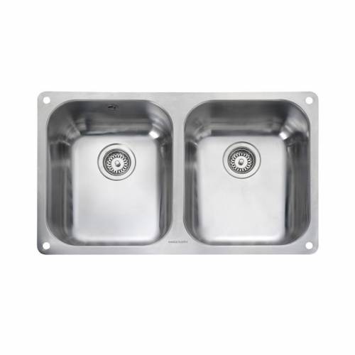 ATLANTIC CLASSIC 3535U Undermount Kitchen Sink 