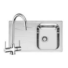 DIPLOMAT ECO 10 Kitchen Sink with FREE Reginox Thames Tap