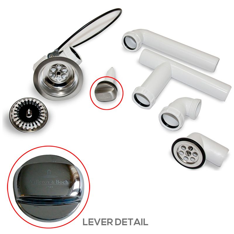 Villeroy and Boch pop up waste