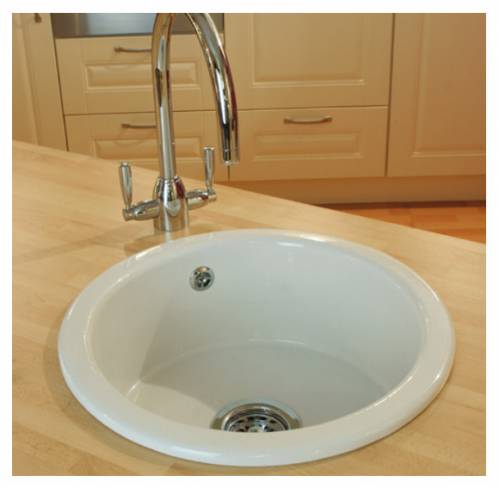 CLASSIC ROUND Ceramic Kitchen Sink