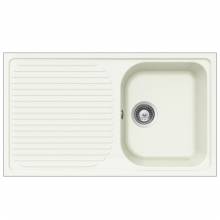 LITHOS D100 1.0 Bowl Kitchen Sink With Drainer