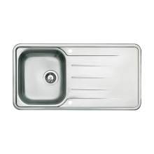 = Astracast Aegean Reversible Inset Sink Stainless Steel 1 Bowl 800 x 500mm 