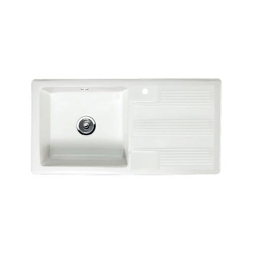 VECCHIO G4 1.0 Bowl Kitchen Sink with Davenport Tap