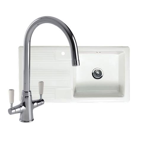 VECCHIO G4 1.0 Bowl Kitchen Sink with FREE NENBRO Tap